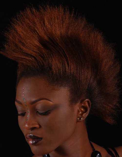 black girls with mohawks. braided mohawks hairstyles.