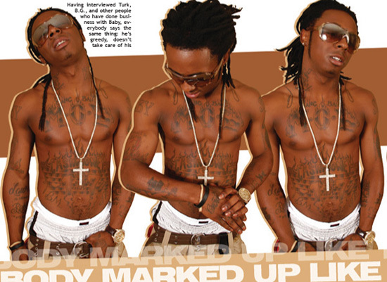 lil wayne quote tattoos. Lil Wayne amp; Birdman (Page 2) -