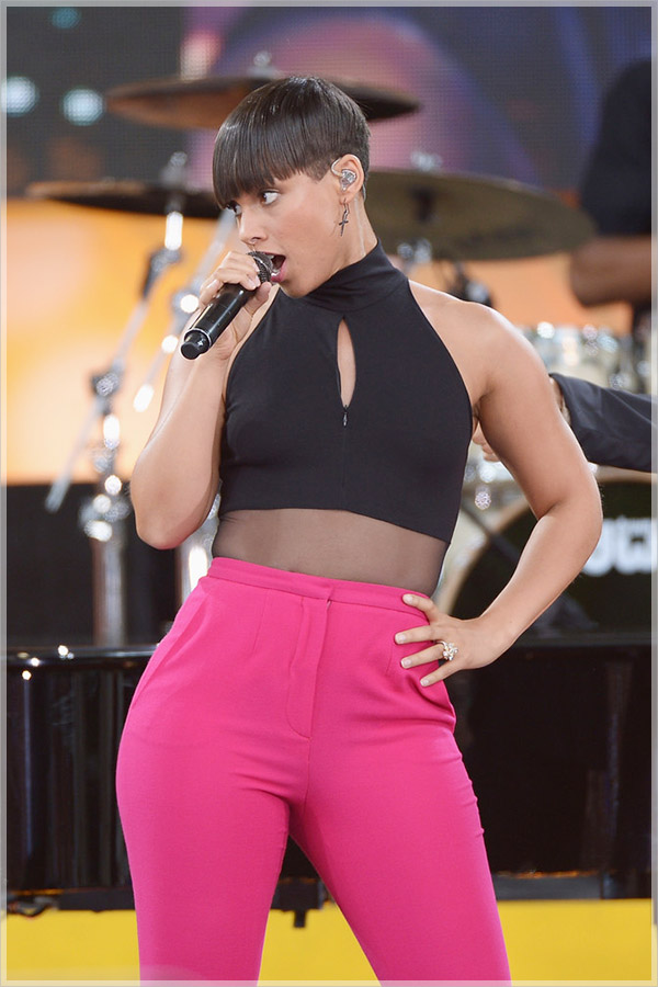 Photo Of The Day Alicia Keys In Sexy Shape Of Life Celebrities