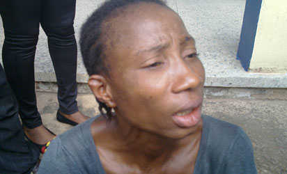 PHOTO: Woman Who Axed Husband To Death In Edo State Arrested 