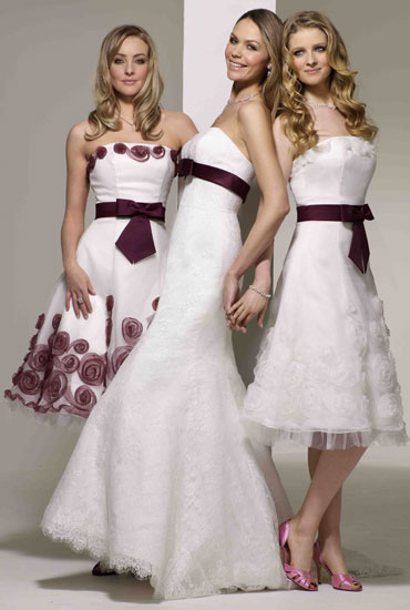 Wedding dresses bridesmaid dresses