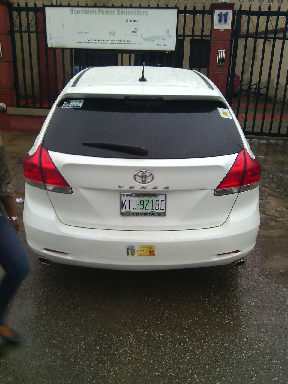 2010 toyota venza ground clearance #7