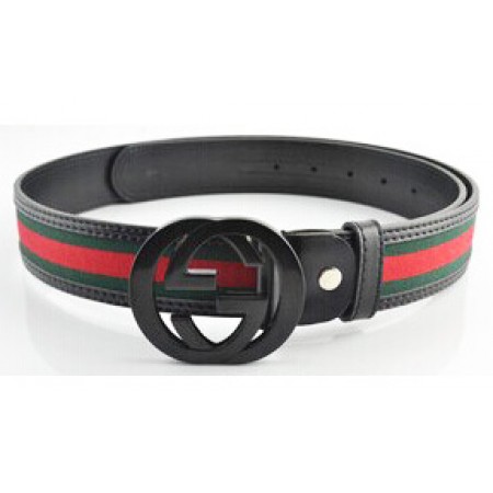 Gucci Greenredgreen Black Buckle Belt - Fashion - Nigeria