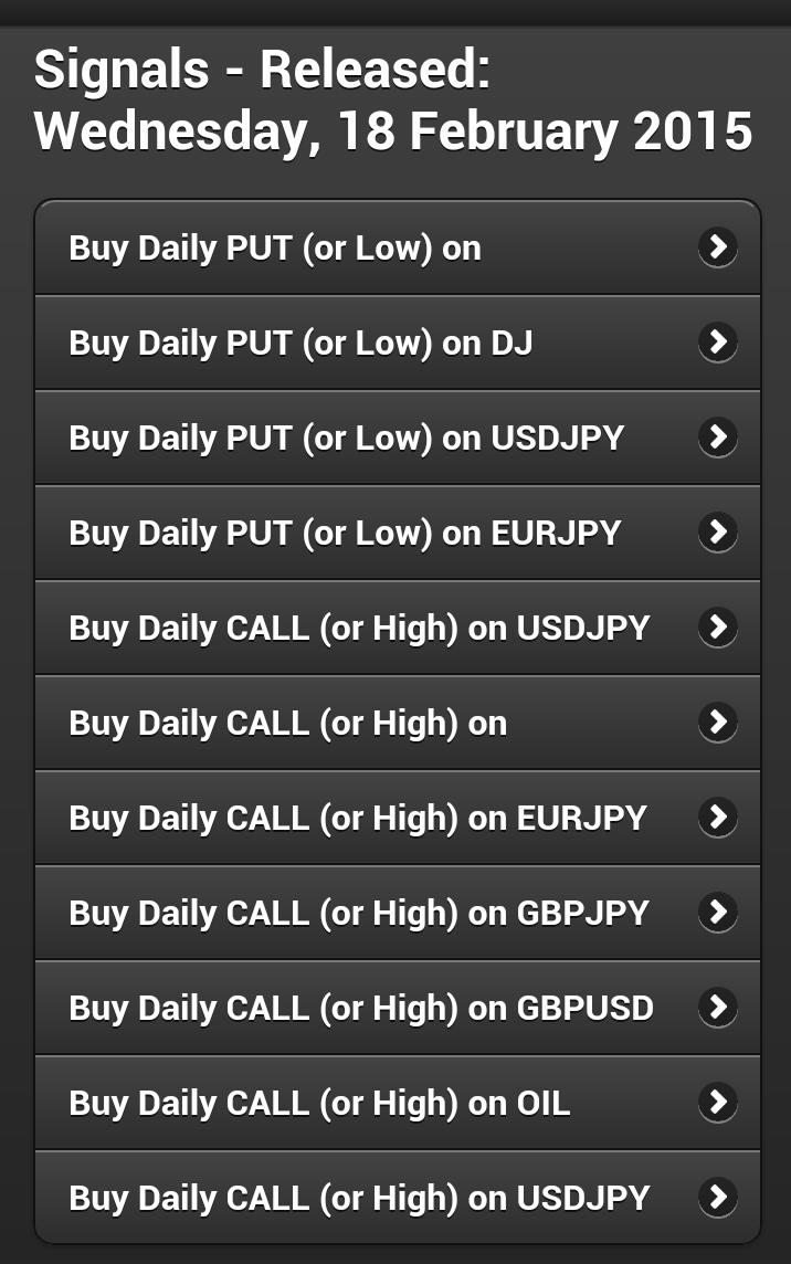 Binary options trading signals in nigeria