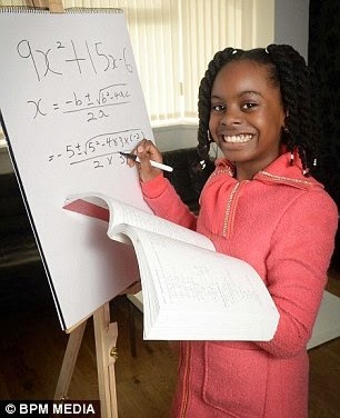 10 Year Old Nigerian Girl Accepted In Uk University To Study Maths Degree