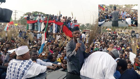 Prof. Osinbajo Campaigns In Okene, Kogi State (Pictures)