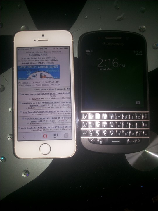 Re: Uk used iphone 6,iphone 5s,BB Q10 for sale by Opeyemi5 ( m ): 7 ...