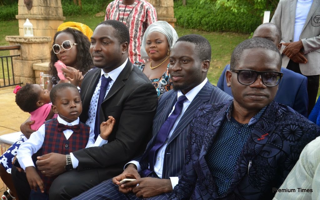 See Adams Oshiomhole's Children And Grandchildren At The Governor's Wedding
