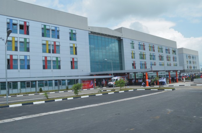 Akpabio Commissions Ibom Specialist Hospital:Photos