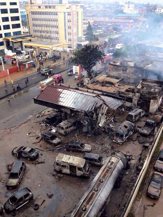 Explosion At Goil Filling Station In Ghana, 75 Dead