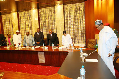 Photos:  Buhari Meets With African Diplomatic Corps Members