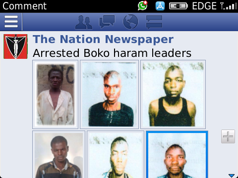  Arrested Boko haram Leaders As Posted By Nation News Papper 