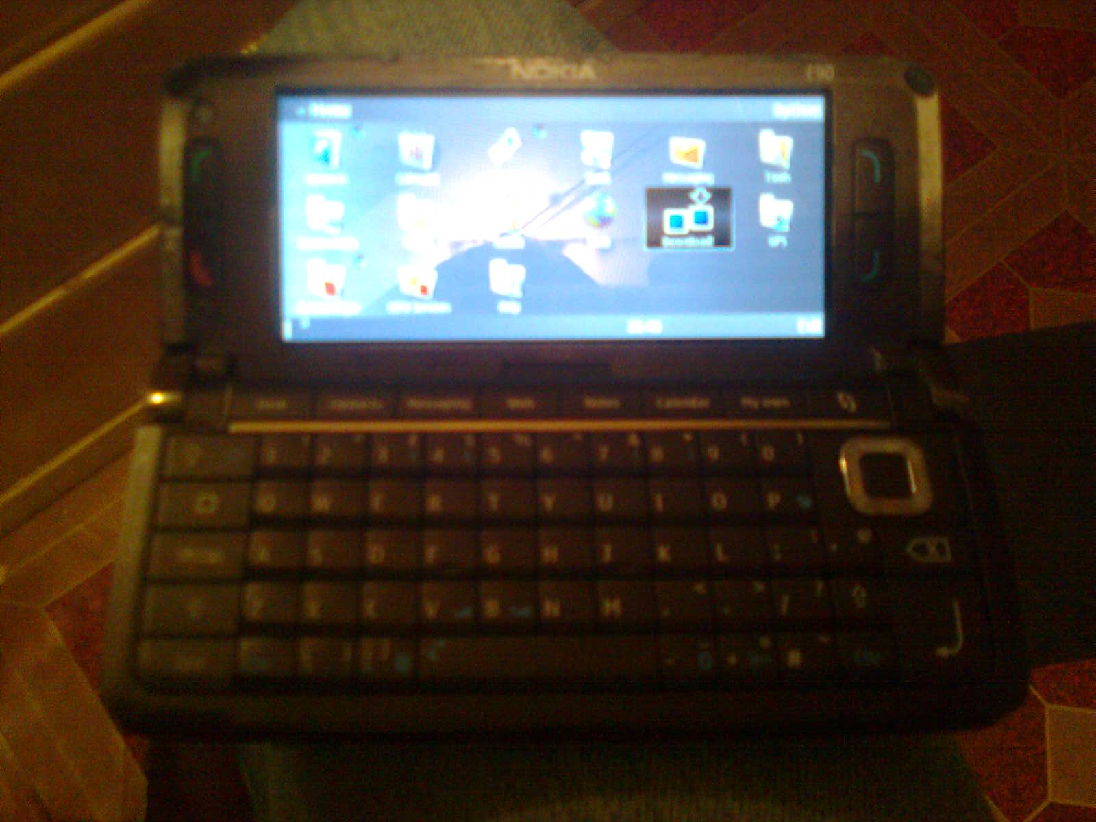 Nokia E90 for sale, working perfectly wit case n installation CD @35k ...