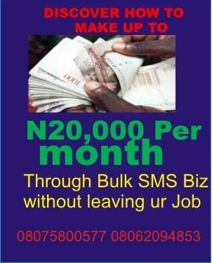 how to make money from bulk sms in nigeria