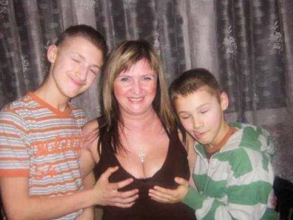 boy orgy young Mom