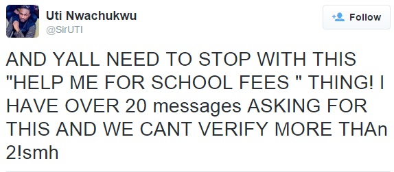 Uti Nwachukwu SLAMS Greedy Instagram Beggar Who Rejected N20,000 He Dashed Him! 2885832_twuut8_jpege67d6bf05883bb054acac43143149c14