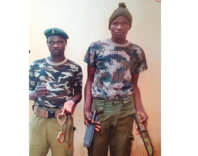  In Lagos State Security Guards Arrested For Impersonating Soldiers