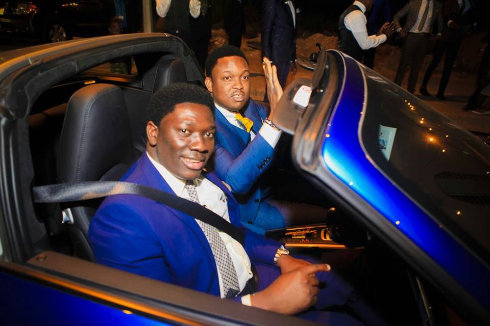  Pastor Biodun ofCOZA Gets Luxurious Porsche, Unveils It To Church Members 