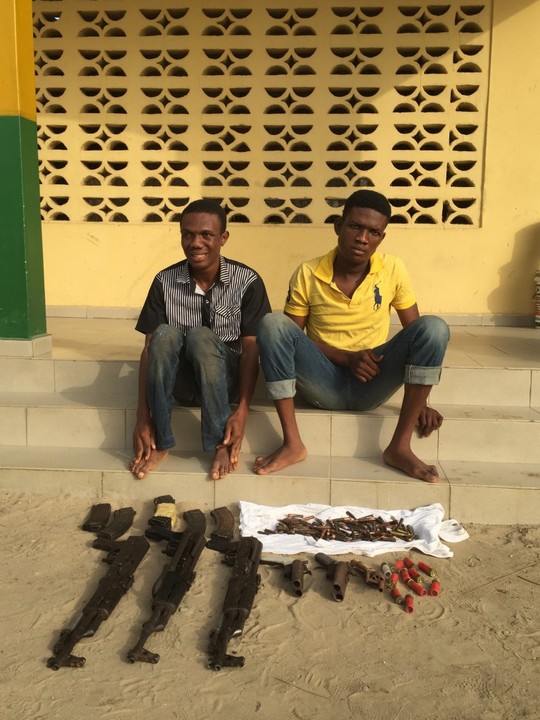 Photo: Police Arrests Notorious Armed Robbers In Port Harcourt