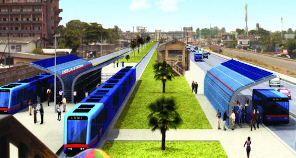 Image result for Lagos Light Rail Has Finally Landed