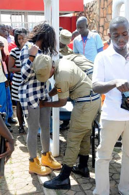 Pictures Of Male Officers Searching Private Parts Of 