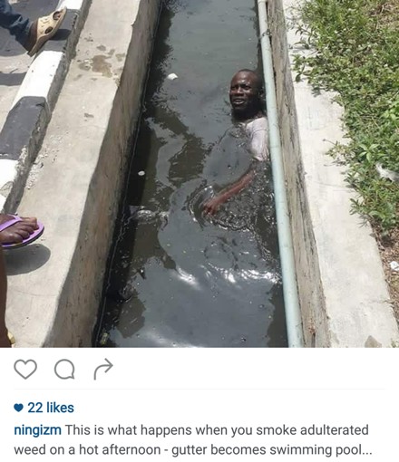 Man Turns Gutter Into His Swimming Pool After 'Getting High On Weed' 3546855_screenshot20160329235548_jpeg723de0be35ba275de3ae909cebc81b4f