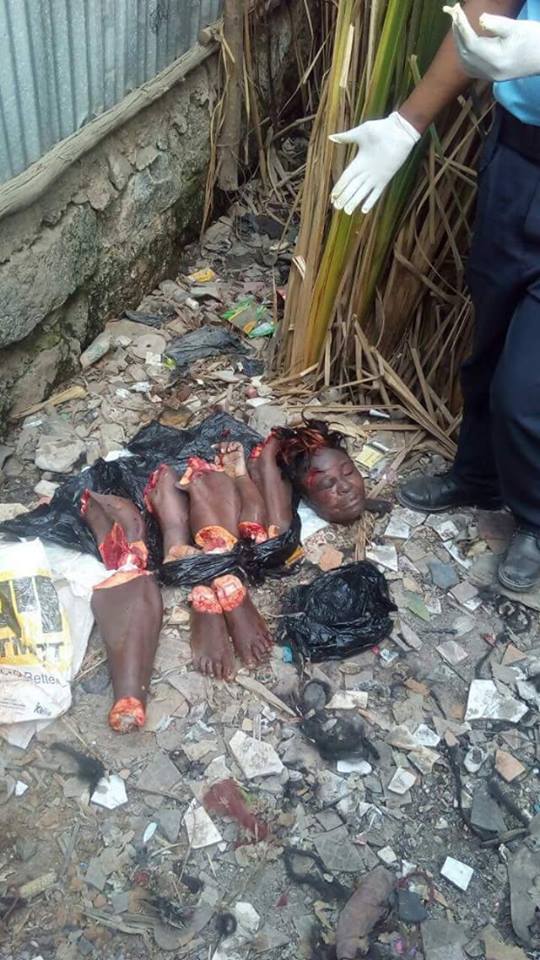 Photo Of A Woman Cut Into Parts (Graphic) - |Ads4naira Blog|