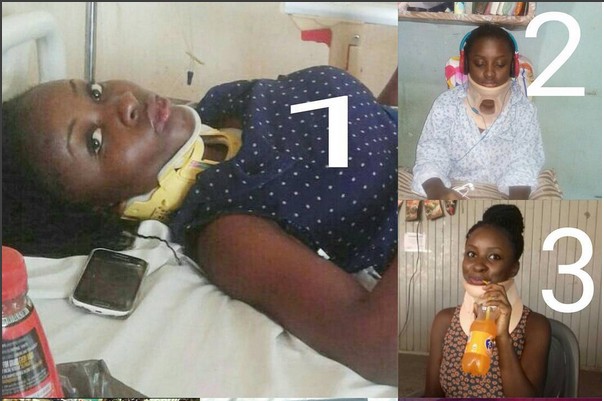 Image result for Girl Graduates With Good Grades After Surviving A Horrific Accident (Pics)