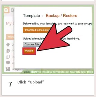 How To Install Blog Template