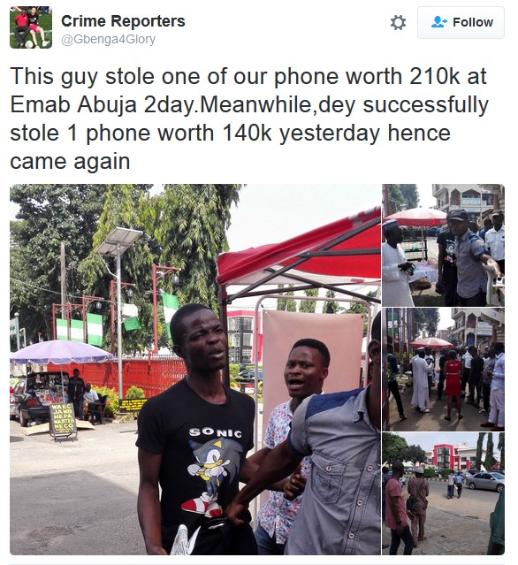 Man Who Stole Phone At Emab Plaza, Abuja Caught  4317123_save_jpeg45a942a53311679c9cfaa99ea2c4f573