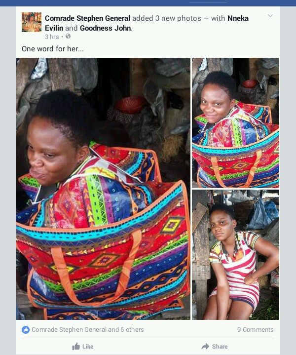 Lol! Lady Takes Photo In A Ghana-Must-Go Bag (FUNNY PHOTOS) 4348338_20161012183518_jpegdb604b4eb66c85f033b0a823755cfa58
