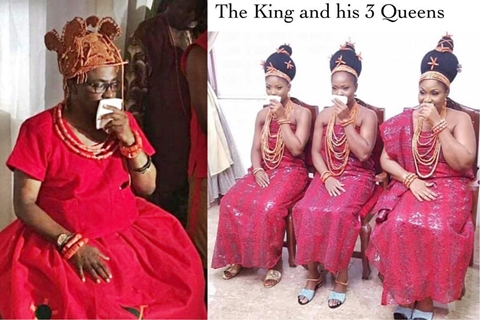 Image result for the three wives of oba of benin
