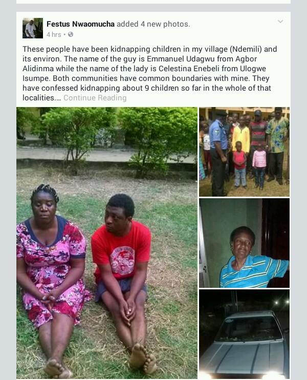 Police Arrest Lady & Man Who Kidnap Kids In Delta & Sell Them At N500k Each 4523831_20161123214619_jpegeff8a2bda9b27191c153af1e4be21d6f