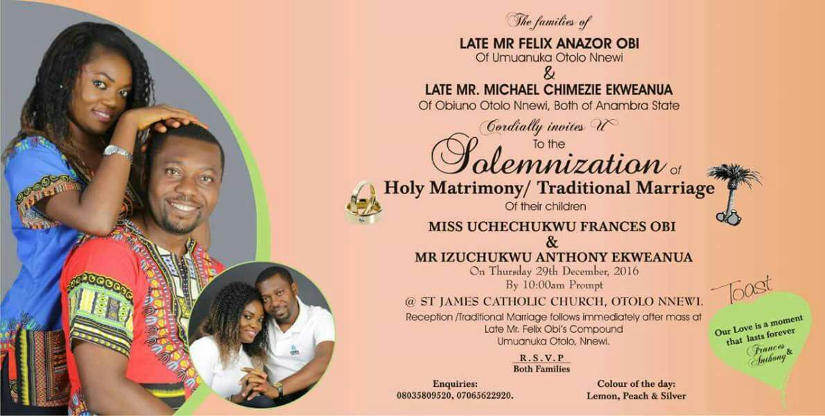 an Cancels Wedding In Anambra, A Day To D-Day After He Caught Fiancée Cheating 4673546_img20161229wa0027_jpeg5e6ed8e6a358512ed55a9f8ce4832047