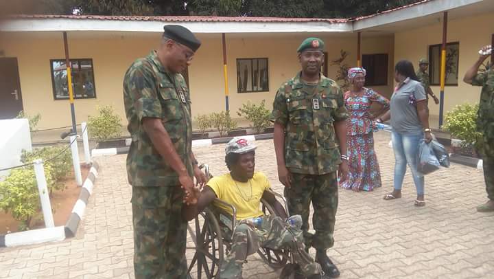Image result for Nigerian Army Demotes Officers Who Assaulted a Crippled Man in Otnisha