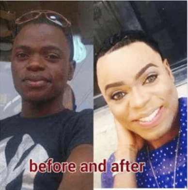 Image result for bobrisky before and now pictures