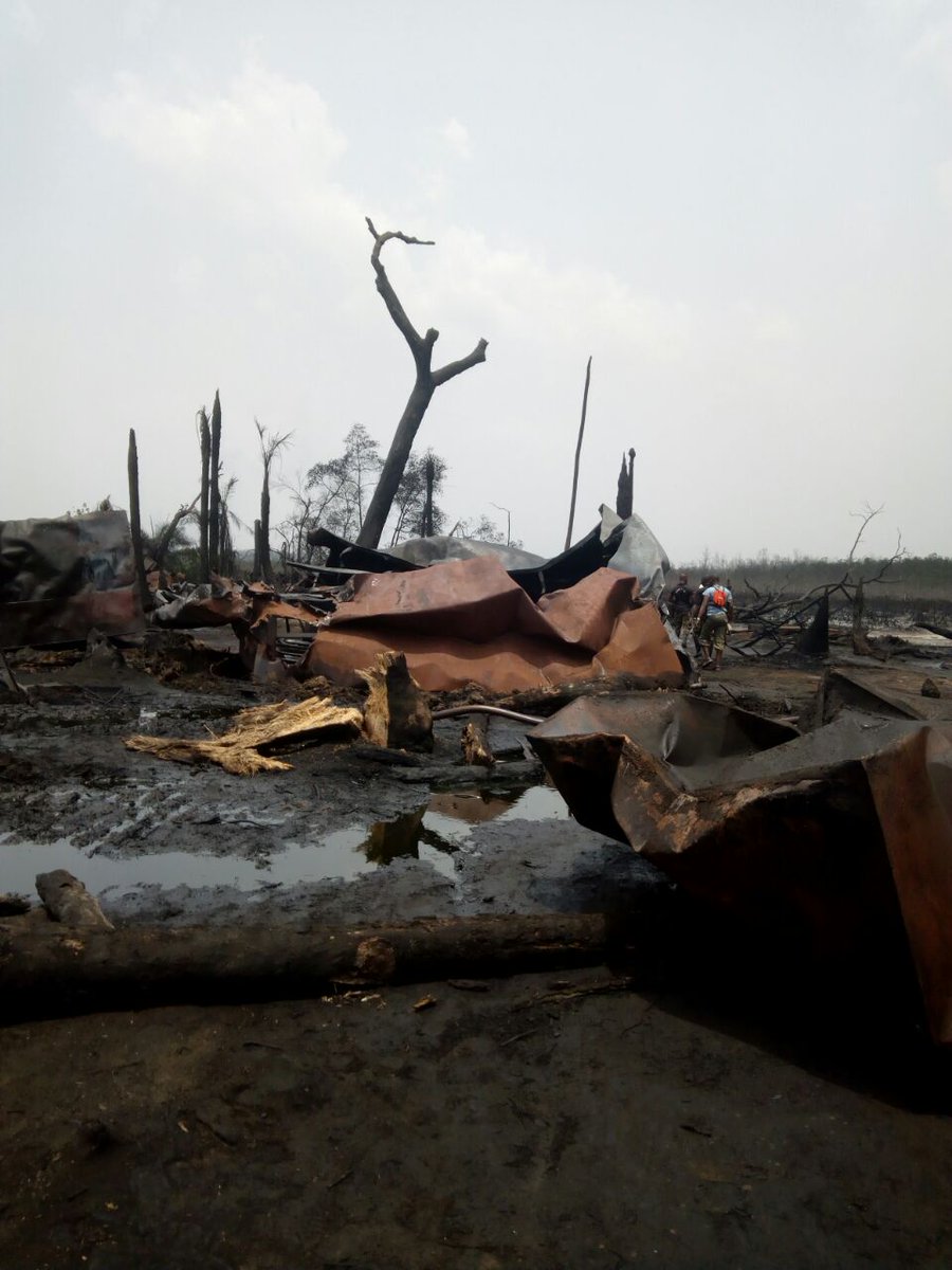 Troops Raid Illegal Refineries In Niger Delta 