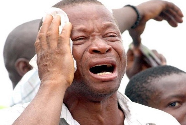 Image result for nigerians crying