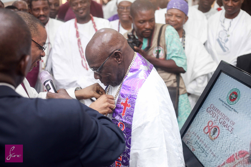 Obasanjo Conferred With Asiwaju Onigbagbo Of Ogun By CAN (Photos)