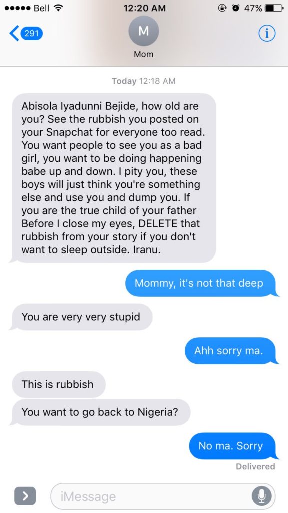 This Nigerian Lady Posts About Sex On Her Snapchat See Her Mothers