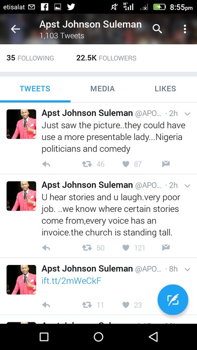 Apostle Suleman Reacts