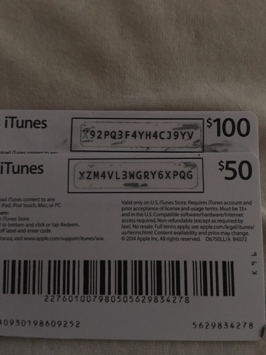 Buy Your Itunes Gift Card and Amazon Codes Here