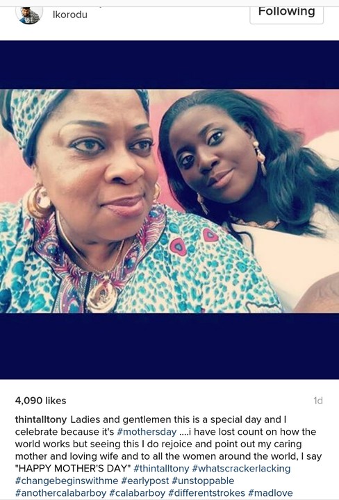 Mother's Day: Thin Tall Tony Shares Photo Of His Wife And Mother 5064547_cymera20170327131416_jpega4790d15940f0c60e082e963db403bf4