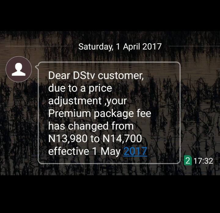 DSTV Subscription Fee To Increase From 1st May. Nigerians React (Twitter responses) - Brand Spur
