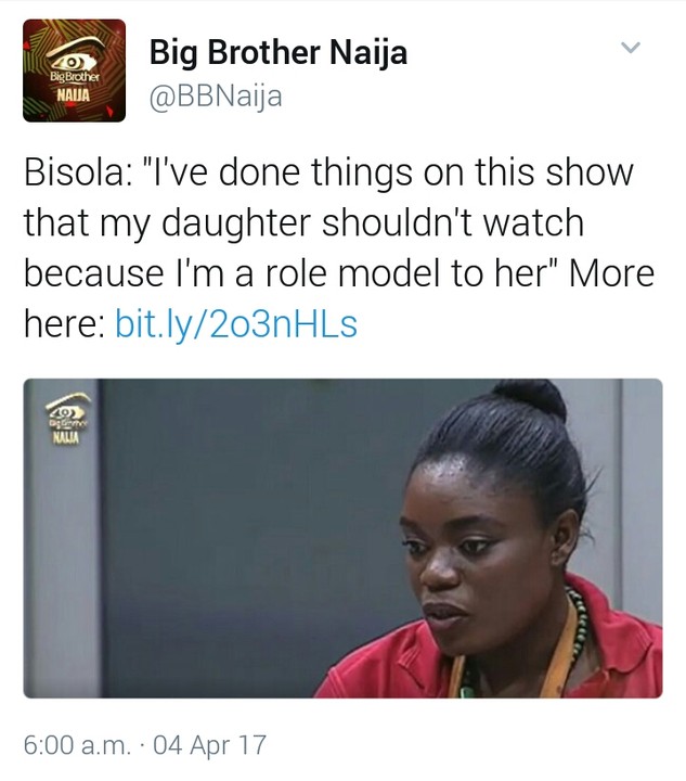 Bisola: "I Have Done Things On This BBNaija That My Daughter Shouldn't Watch" 5102202_bisolaayeola_jpegd42bd00a972b2aaa5fbb84f2034b68a3