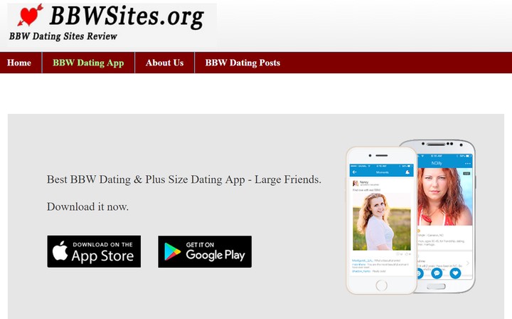 Echte bbw dating site