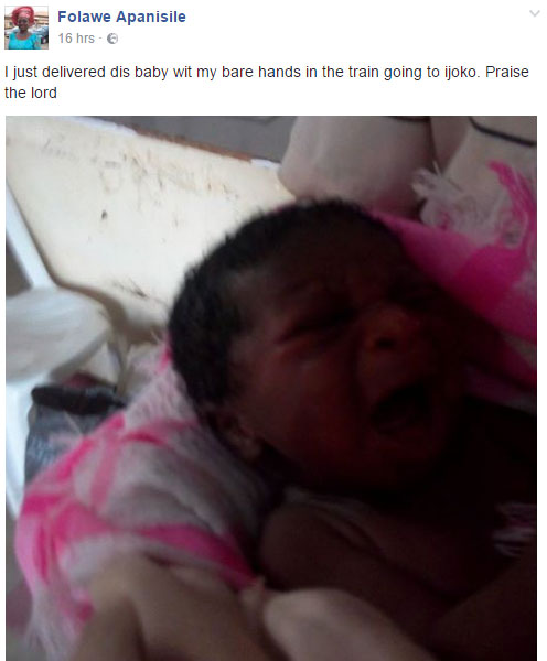Nurse Helps Deliver A Baby On A Train In Lagos (Photo) 5229361_deliverbaby_jpege2489efb80e720228dea4da0391234af