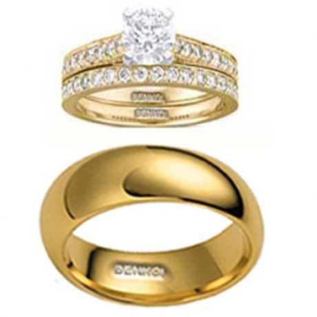 18k Gold Rings Set For As Low As N70k. Call 08033119331. - Adverts ...