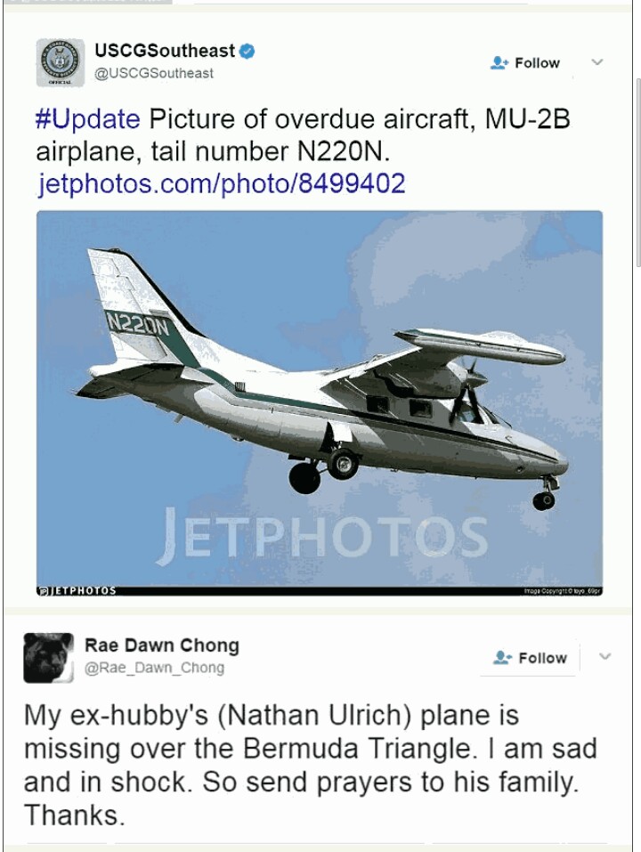 Plane Carrying 4 People And 2 Children Missing Over Bermuda, Bahamas(Photos) 5326842_img20170516193451039_jpeg7ba22c32d8662fee31bed41ca8ca38b9