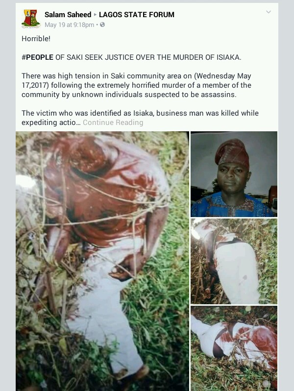Businessman Beheaded On His Way To Osun State (Graphic Photos) 5350103_20170520110639_jpegc4667555e4c6c2af54b73dfe2e00665c